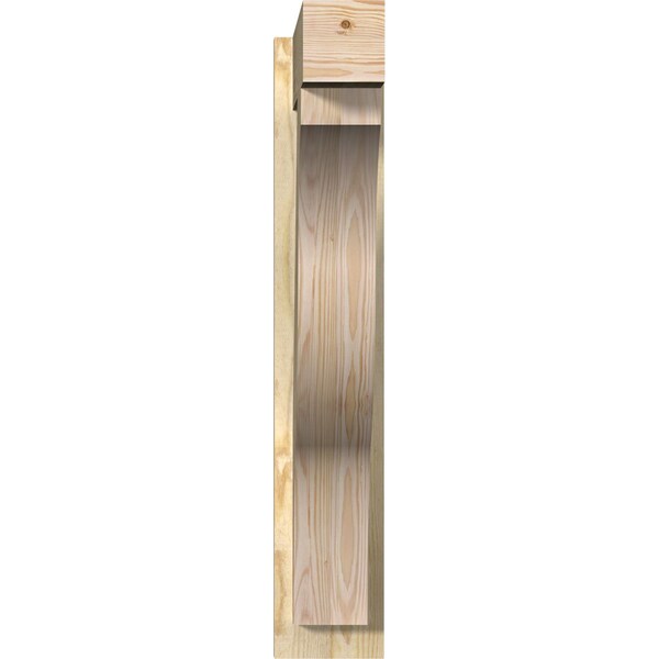 Funston Block Rough Sawn Outlooker, Douglas Fir, 6W X 22D X 34H